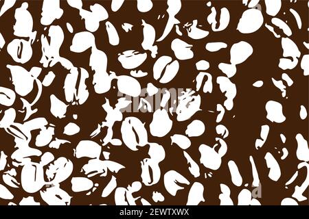 Abstract background in the form of flowers. Stock Vector