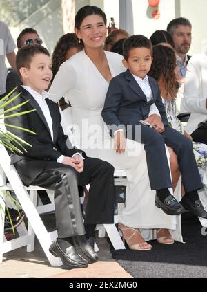 Vin Diesel's Wife Paloma Jimenez & Kids at the Vin Diesel Hand ...