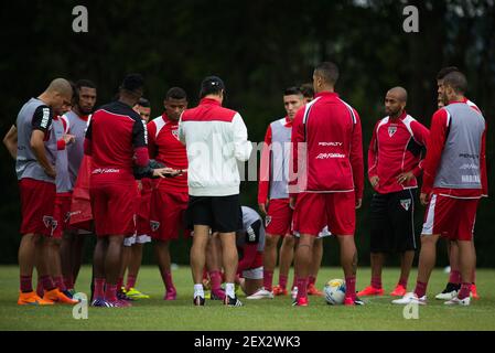 Elenco realiza último treinamento da temporada - SPFC