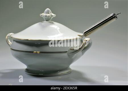 spoon and fork Stock Photo