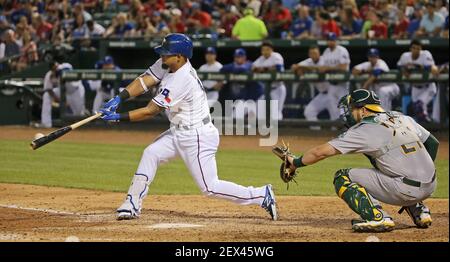 This is a 2015 photo of Rougned Odor of the Texas Rangers baseball team.  This image reflects the Texas Rangers active roster as of Monday, March 2,  2015, when this image was