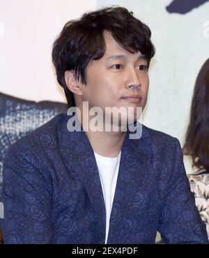 From left) South Korean actress Kong Hyo-jin, actor Kim Soo-hyun and  actress Lee Ji-eun (IU) attend a press conference for their TV drama The  Produc Stock Photo - Alamy