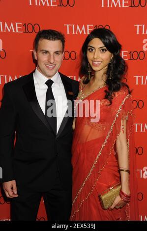 Brian Chesky, Elissa Patel arrives to the 2015 Time 100 Gala