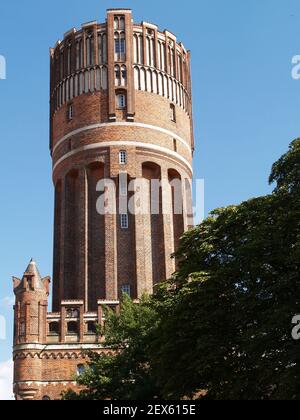 Old Water Tower in Lueneburg, Germany Stock Photo
