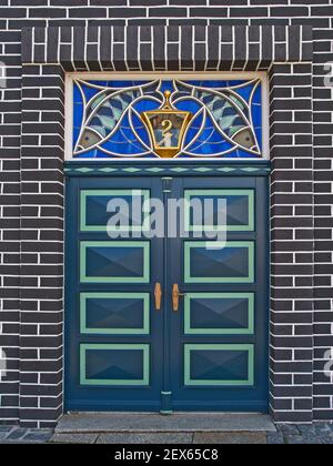 Black House in Lueneburg Stock Photo