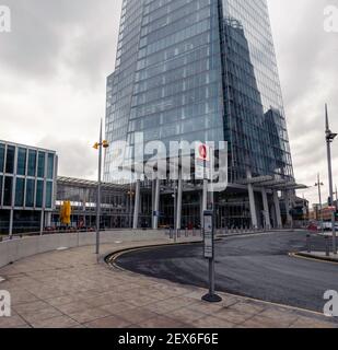 Capital city of London during the 2021 winter lockdown in the UK. Stock Photo