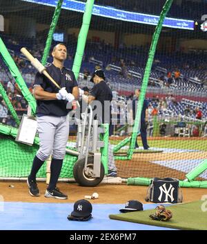 Alex Rodriguez before the Major League Baseball game against the Baltimore  Orioles Monday, August 13, 2007 at Yankee Stadium in New York. Rodriguez  was being honored for hitting 500 home runs. (AP