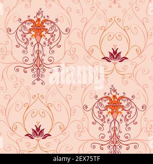 light pink victorian background