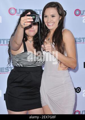 (L-R) YouTube Stars Bria Kam and Chrissy Chambers arrives at the 2015 ...