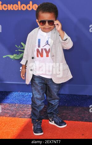 Jalen Jeter, Derek Jeter attending the Nickelodeon Kids' Choice Sports  Awards 2015 held at UCLA's Pauley Pavilion in Los Angeles, USA Stock Photo  - Alamy