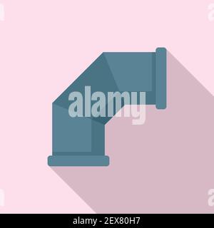 Ventilation pipe icon, flat style Stock Vector Image & Art - Alamy