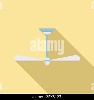 Room propeller icon, flat style Stock Vector