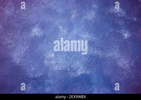 Blue grunge marble or concrete background with dark edges as an abstract grunge background or marble or concrete texture Stock Photo