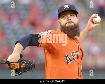 Houston Astros DALLAS KEUCHEL strikes out Yankees Starliln Castro - Gold  Medal Impressions