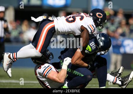 Seattle Seahawks Tight end Jimmy Graham #88 celebrates with tightened Luke  Willson after catching a 35-yard touchdown pass from Russell Wilson against  the Philadelphia in the second quarter.at CenturyLink Field in Seattle