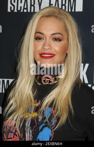 1 October 2015 - Buena Park, California - Rita Ora. Knott's Scary Farm