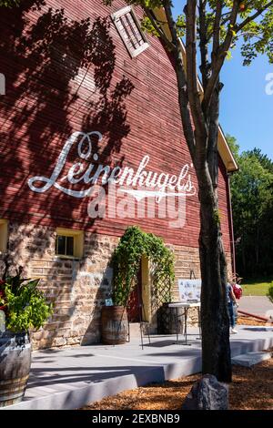 Photograph from a tour of the Leinenkugel Brewery Chippewa Falls