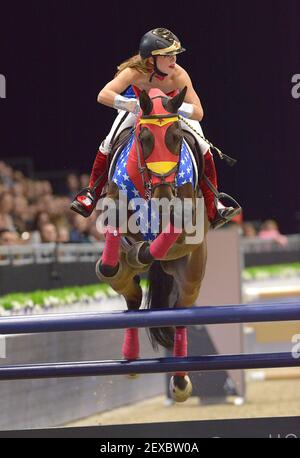 Mary Frances Looke attends The Longines Masters of Los Angeles at