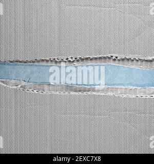 Riped paper texture background Stock Photo