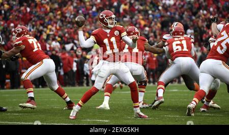 Kansas City Chiefs quarterback Shane Buechele (6) runs with the ball during  an NFL pre-season football game against the Washington Commanders Saturday,  Aug. 20, 2022, in Kansas City, Mo. (AP Photo/Peter Aiken