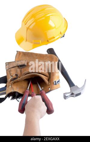 Construction tools Stock Photo