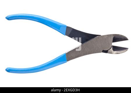 Metal wire cutter Stock Photo