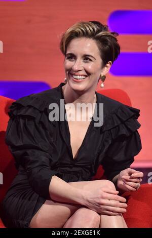 EDITORIAL USE ONLY Vicky McClure during filming for the Graham Norton Show at BBC Studioworks 6 Television Centre, Wood Lane, London, to be aired on BBC One on Friday evening. Stock Photo