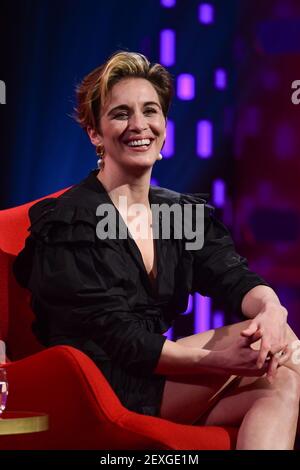 EDITORIAL USE ONLY Vicky McClure during filming for the Graham Norton Show at BBC Studioworks 6 Television Centre, Wood Lane, London, to be aired on BBC One on Friday evening. Stock Photo