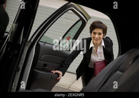 She gets In Stock Photo