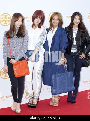 26 February 2014 - Seoul, South Korea : South Korean K-Pop girl group  Sistar, attend a photo