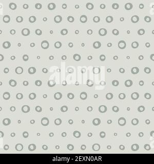 A seamless retro pattern with dots. Stock Vector