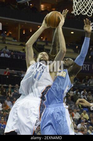 Los Angeles Clippers Blake Griffin (32) during a game against the Charlotte  Bobcats on January 22, 2014 at Time Warner Arena in Charlotte, NC. The  Bobcats beat the Clippers 95-91.(AP Photo/Don Kelly