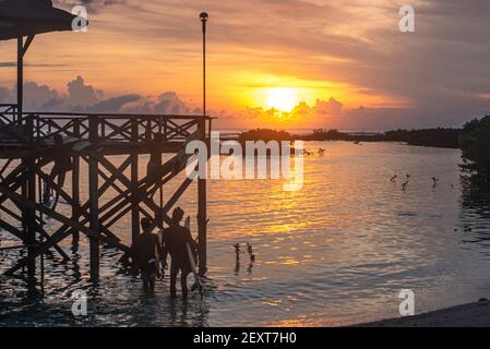 Cloud 9 Cloud9 Tower Surf Spot Siargao Island The Philippines Stock Photo