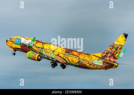Brazil Soccer Team airplane for the 2014 FIFA World Cup Brazil
