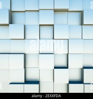 Abstract background with cubes. Stock Photo