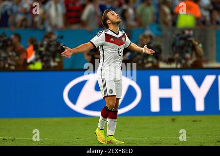 SOCCER : FIFA World Cup 2014 - FINAL - Germany v Argentina