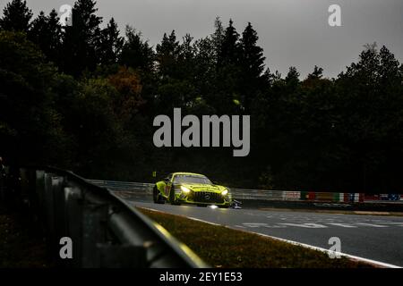 09 Shoffner John (usa), Hill Janine (usa), GetSpeed Performance, Mercedes-AMG GT3, action during the 2020 24 Hours of Nurburgring, on the Nürburgring Nordschleife, from September 24 to 27, 2020 in Nurbug, Germany - Photo Clément Marin / DPPI Stock Photo