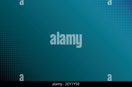 Blue gradient abstract background with dots points - Vector illustration Stock Vector