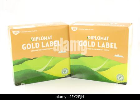 Gold discount label bags