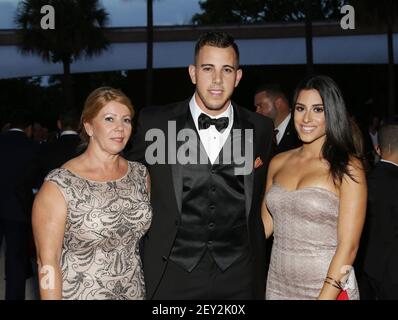 MIAMI - FLORIDA: Maritza Gomez, Jose Fernandez and Carla Mendoza attend The  Bella's Ball to Benefit The Live Like Bella Foundation for Childhood Cancer  at Jungle Island on September 13, 2014 in