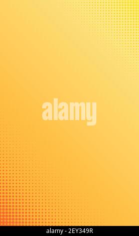 Yellow-orange abstract background with dots dots - Vector illustration Stock Vector