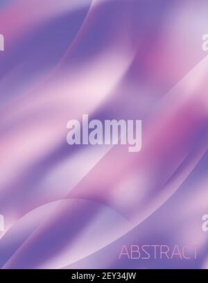 Abstract blue and mauve smooth background. Blurred vector graphic pattern Stock Vector