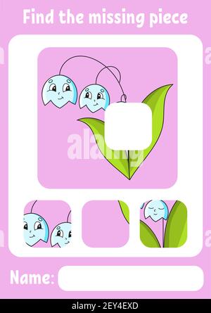 https://l450v.alamy.com/450v/2ey4exd/find-the-missing-piece-education-developing-worksheet-for-kids-puzzle-game-activity-page-cartoon-character-vector-illustration-2ey4exd.jpg