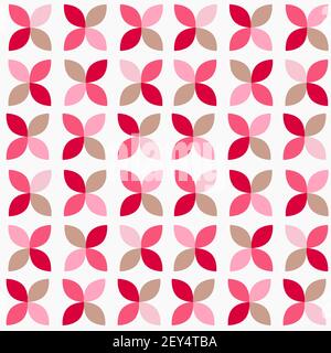 Multicolored figures in the form of leaves, flowers. Stock Vector