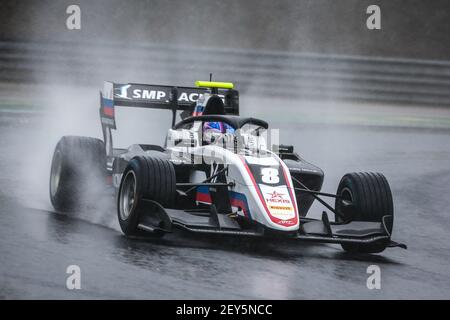 08 Smolyar Alexander (rus), ART Grand Prix, Dallara F3 2019, action during the 3rd round of the 2020 FIA Formula 3 Championship from July 17 to 19, 2020 on the Hungaroring, in Budapest, Hungary - Photo Diederik van der Laan / Dutch Photo Agency / DPPI Stock Photo