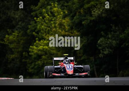 11 Beckmann David (ger), Trident, Dallara F3 2019, action during the 3rd round of the 2020 FIA Formula 3 Championship from July 17 to 19, 2020 on the Hungaroring, in Budapest, Hungary - Photo Antonin Vincent / DPPI Stock Photo