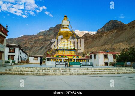 Various views of the Tabo Monastery Stock Photo