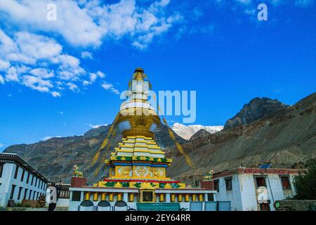 Various views of the Tabo Monastery Stock Photo