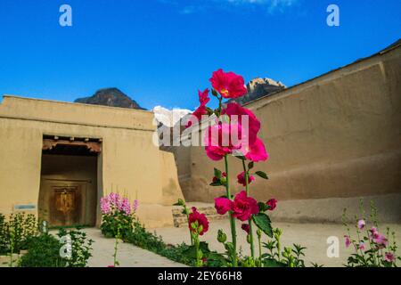 Various views of the Tabo Monastery Stock Photo