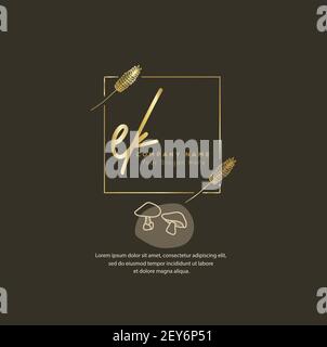 E K EK Initial letter handwriting and signature logo. Beauty vector initial logo .Fashion, boutique, floral and botanical Stock Vector